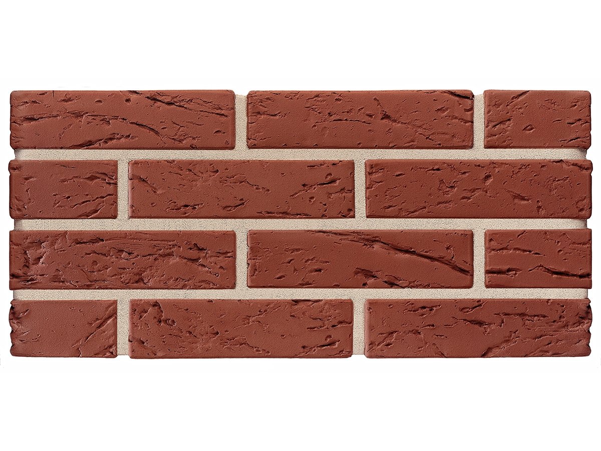 Облицовочный кирпич Кирово-Чепецк Гляссе кора дерева - 250x120x65 мм