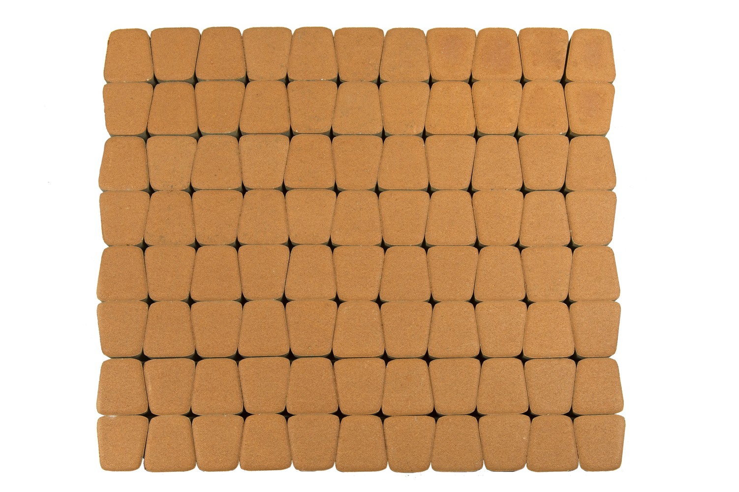 Тротуарная плитка BRAER II «Классико круговая» ЯНТАРНЫЙ