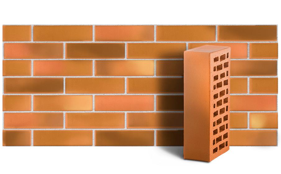 Кирпич ЛСР пустотелый соломенный флэшинг гладкий M175 250*120*65